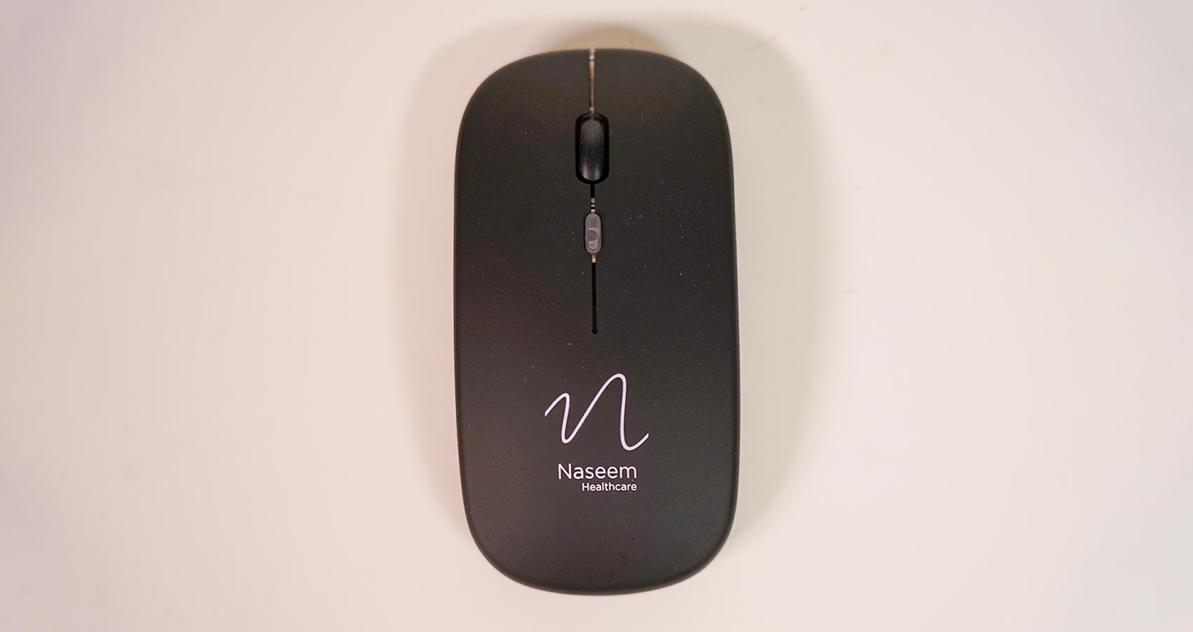 personalized mouse with logo